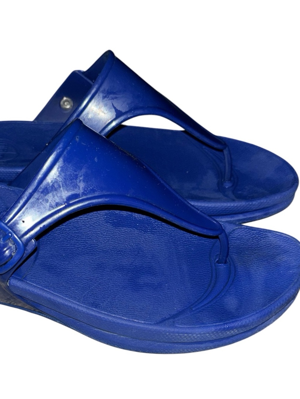 Fitflop Maxarine Blue Superjelly Sandals - Picture 6 of 7